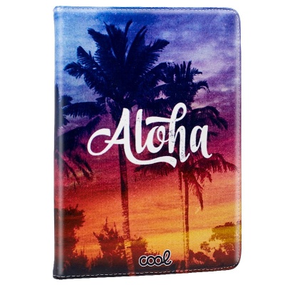 Cool | Capa para iPad 2 / iPad 3 / iPad 4 Rotativo com suporte em Couro Aloha