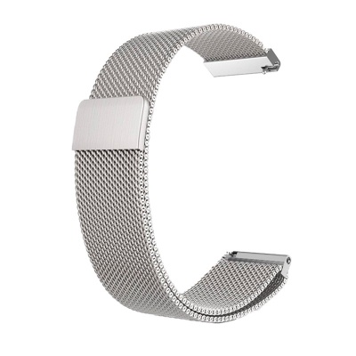 Cool | Pulseira Universal 20mm Amazfit Bip/GTS/Bip Lite/Huawei/Samsung/COOL Oslo Metal Prata