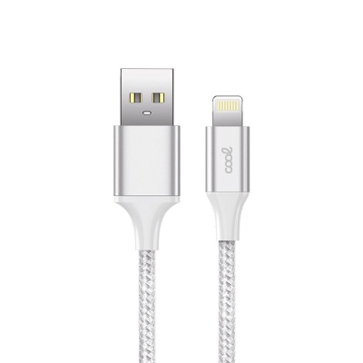 Cool | Cabo USB Universal Lightning COOL Nylon para iPhone / iPad (1,2 metros)