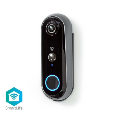 Nédis | Vídeo porteiro Smartlife com sensor de movimento e visão noturna Cinza