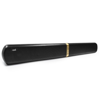 Cool | SoundBar Música Bluetooth COOL (20 W) Preto e Dourado