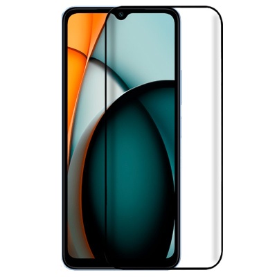 Cool | Protetor de ecrã de vidro temperado COOL para Xiaomi Redmi A3 (FULL 3D preto)
