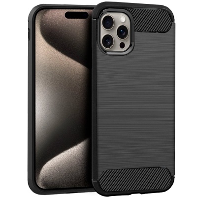 Cool | Capa Protetora para iPhone 15 Pro Max Carbon Black