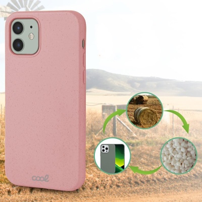Cool | Capa para iPhone 12/12 Pro Eco Biodegradável Rosa