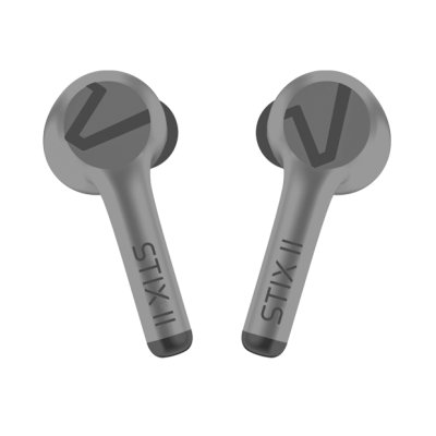 Veho | STIX II True Wireless Earphones – Grey