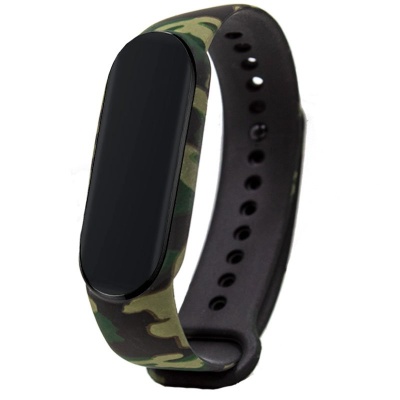 Cool | Pulseira COOL para Xiaomi Mi Band 5 / 6 / 7 / Amazfit Band 5 Impressão militar