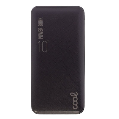 Cool | Bateria Externa Power Bank 10,000 mAh COOL Leather Preto