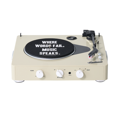 Gadhouse | Gira-discos Brad Retro MK ll Ivory