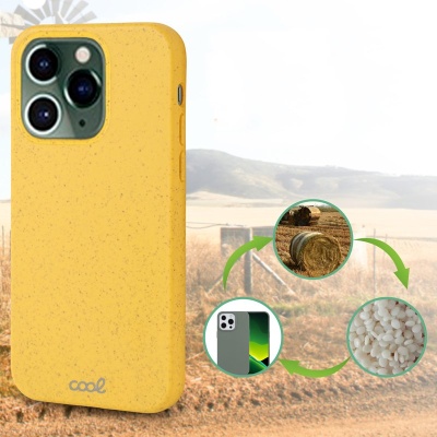 Cool | Capa COOL para iPhone 14 Pro Eco Biodegradável Amarelo