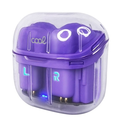 Cool | Fones de Ouvido Estéreo Bluetooth Dual Pod COOL Cristal Violeta