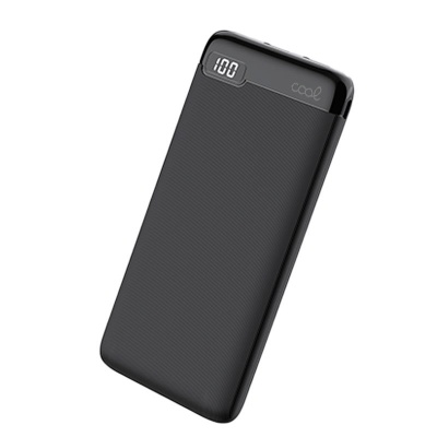 Cool | Power Bank Universal 10,000 mAh (2 x usb / 2A) COOL Slim Preto