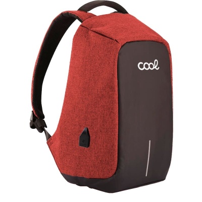 Cool | Mochila para PC15-16 polegadas COOL Memphis Preto/Vermelho