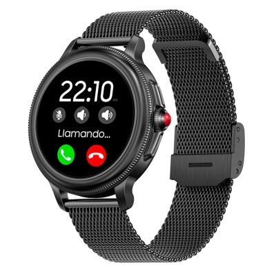 Cool |  Smartwatch COOL Dover Preto (Chamadas, Desporto, Sono, Câmera)
