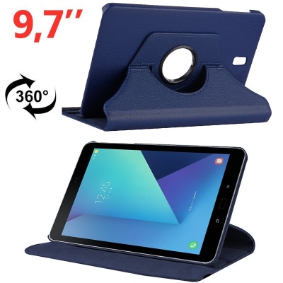 Cool | Capa para Samsung Galaxy Tab S3 T820/T825 Couro Azul 9,7 polegadas