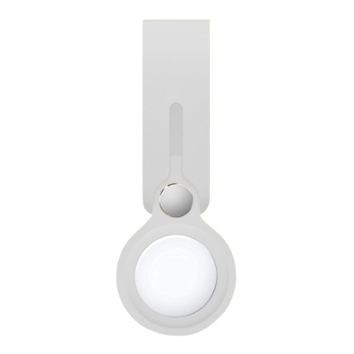Cool | Chaveiro Loop COOL Protetor em Silicone Compatível com AirTag Branco