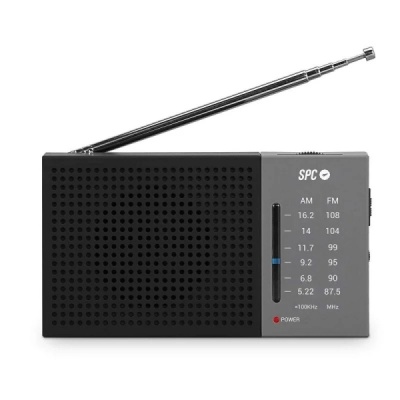 Rádio Portátil SPC Jetty Lite Analógico FM/AM - Entrada Jack 3.5mm - Antena Telescópica - Alimentado a pilhas