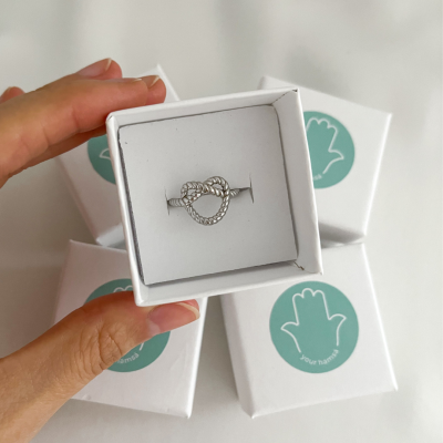 Caixa de oferta para anel