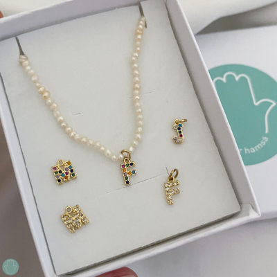 Mini Pérolas c/ Inicial