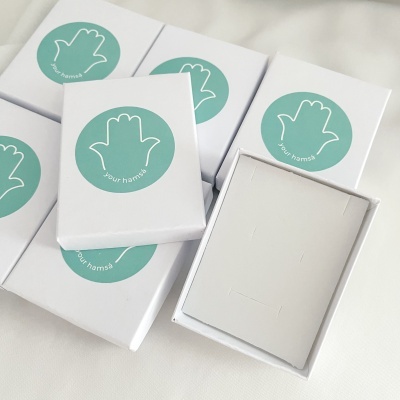 Caixa de oferta para colar, brincos e/ou anel