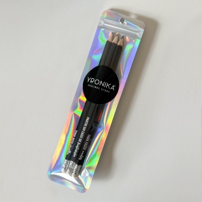 Kit de 3 Lápis + Caderno