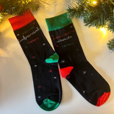 Meias O que conta é a intenção.