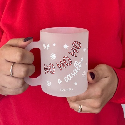 HO HO HO O CARALHO - Caneca