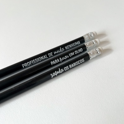 Kit de 3 Lápis + Caderno