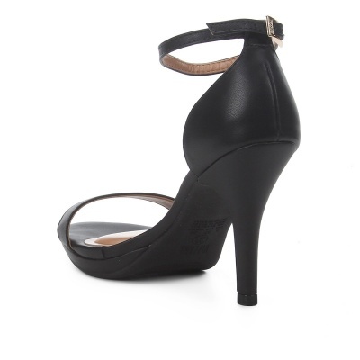 Sandália Vizzano Meia Pata Salto Alto Feminina