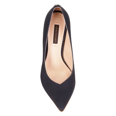 Scarpin Couro Jorge Bischoff Salto Alto Nobuck