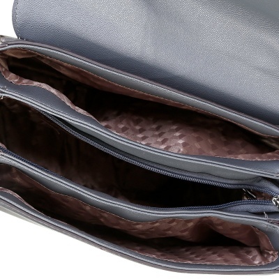 Bolsa Santa Lolla Tote Caviar Feminina - CINZA