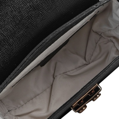 Bolsa Couro Shoestock Mini Bag Tiracolo Feminina - Preto