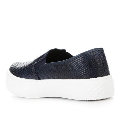 Slip On Moleca Caixa Alta Trama Feminino