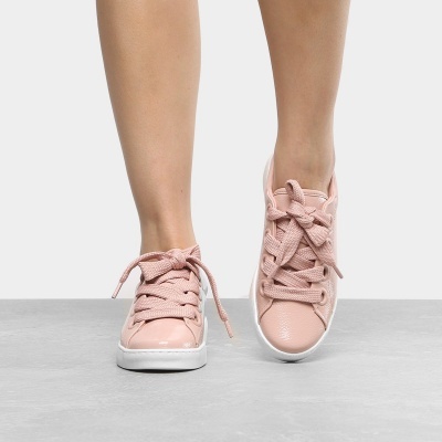 Tênis Vizzano Verniz Ilhóses Feminino