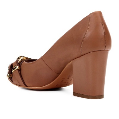 Scarpin Boneca Santa Lolla Salto Bloco Feminina