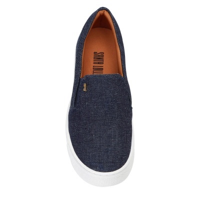 Slip On Santa Lolla Logo Feminino - Jeans