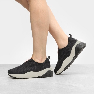 Tênis Vizzano Jogging Feminino - Preto