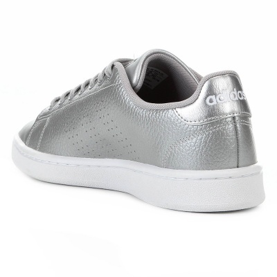 Ténis Adidas Advantage Base Feminino- Prata