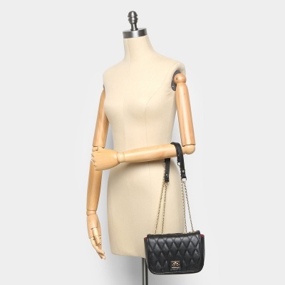 Bolsa Couro Jorge Bischoff Mini Bag Matelassê Feminina