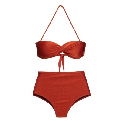 Biquini Hot Pant - Cobre