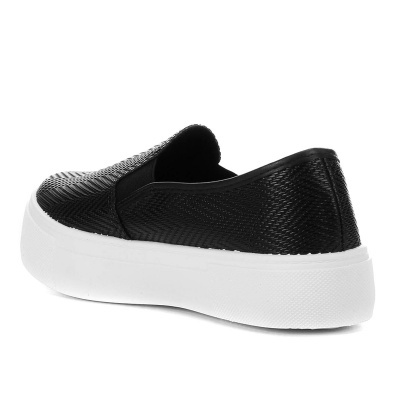Slip On Moleca Caixa Alta Trama Feminino