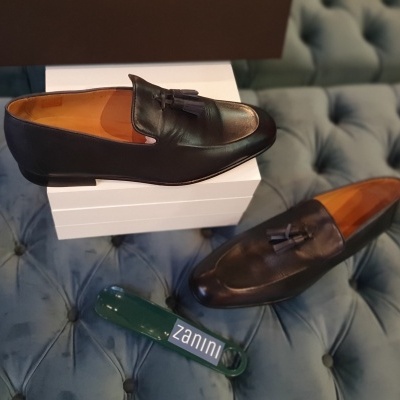 Tassel Loafer Centenário - Ref. 40230 - Azul