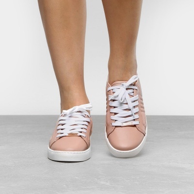 Tênis Vizzano Metal Matelassê Feminino- Rosa