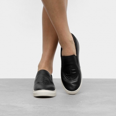 Slip On Couro Jorge Bischoff JB New Feminino