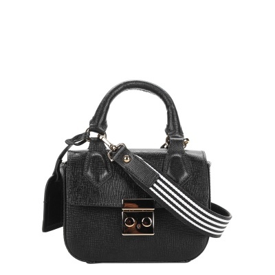 Bolsa Couro Shoestock Mini Bag Tiracolo Feminina - Preto