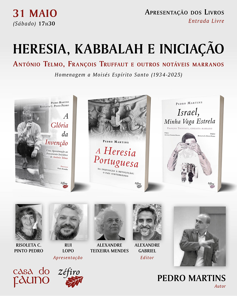 Apresentação dos 3 novos livros de Pedro Martins na Casa do Fauno (Sintra) a 31 Maio Apresentação dos 3 novos livros de Pedro Martins na Casa do Fauno (Sintra) a 31 Maio