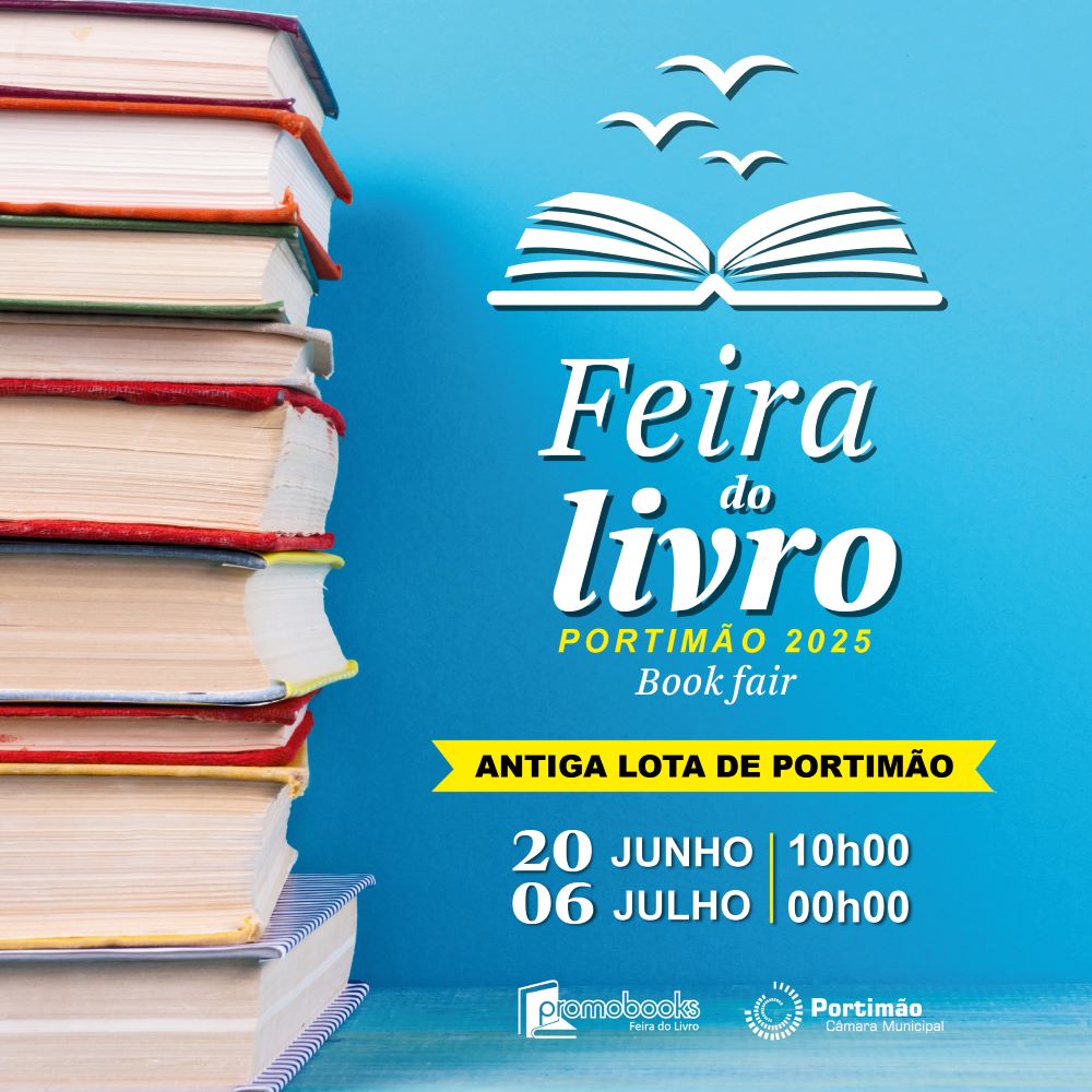 Feira do Livro de Portimão - 20 Junho a 6 Julho Feira do Livro de Portimão - 20 Junho a 6 Julho