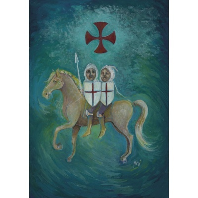 Impressão Fine Art A3 - Selo Templário