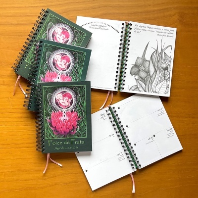 Foice de Prata - Agenda Lunar 2026 Foice de Prata - Agenda Lunar 2026