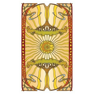 Golden Art Nouveau Tarot (Mini) Golden Art Nouveau Tarot (Mini)