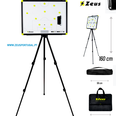Quadro táctico Zeus com tripé ajustável e acessórios